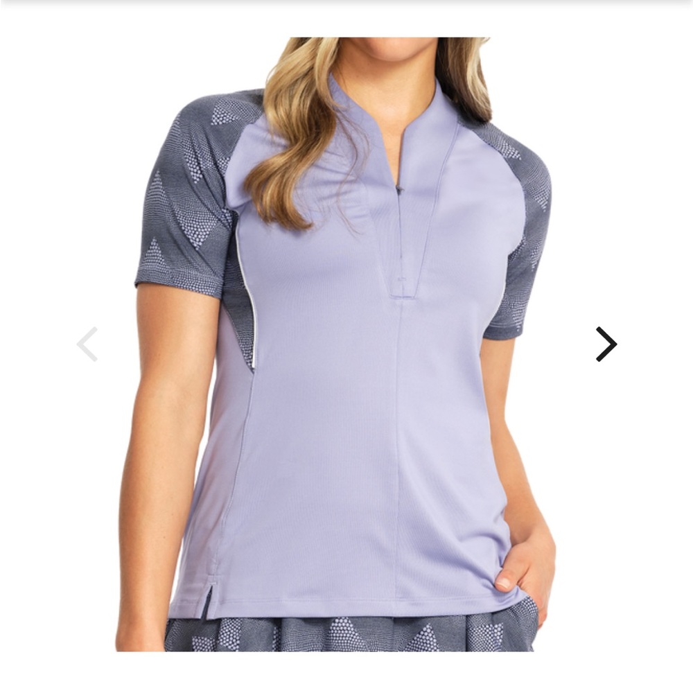 Dunning NWT Light Purple Margot Performance Shirt